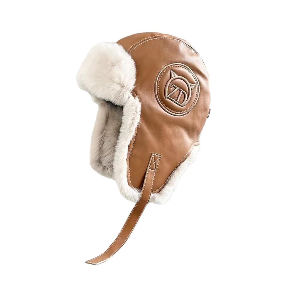 Fliegermütze für Erwachsene - Warme Ohrenklappen Vintage Luftfahrt Kappe für Männer und Frauen - Cosplay Party Hut Bachelorparty Dress Up Zubehör Flieger Kostüm Hut