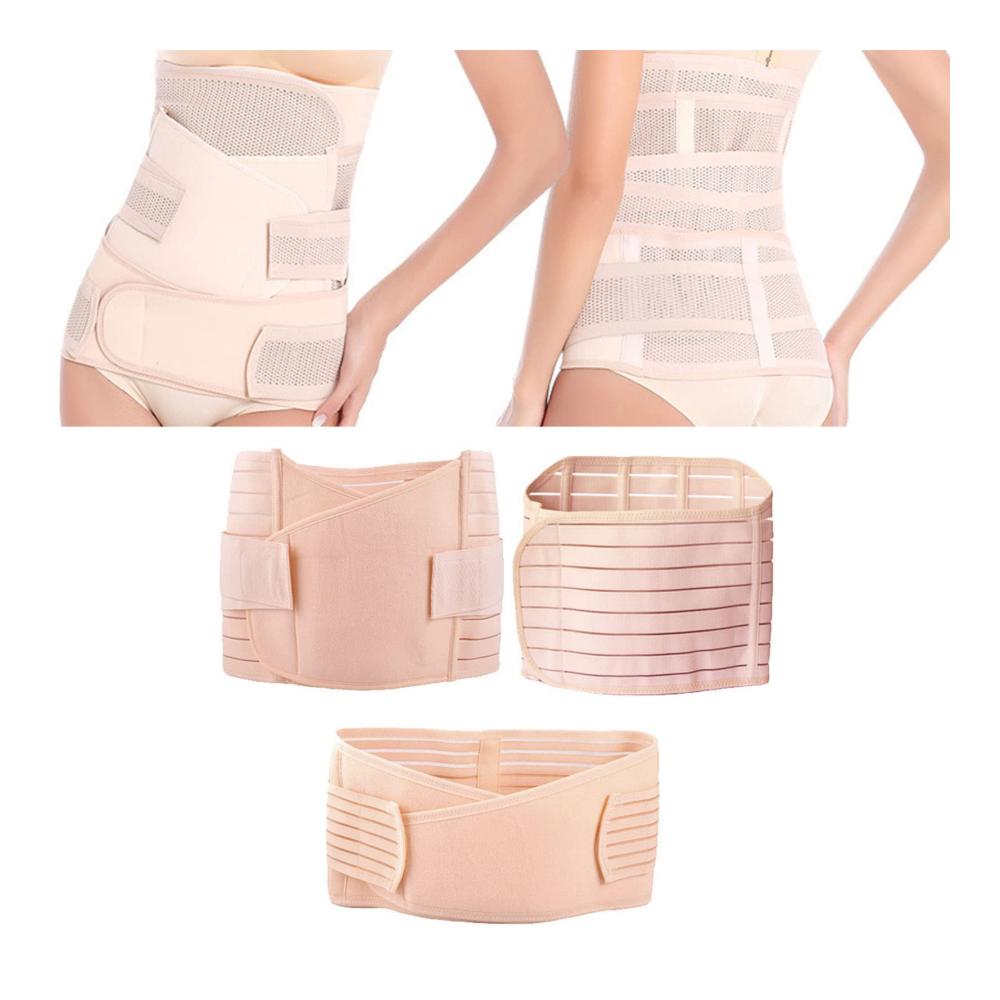 3-in-1 Bauchband Unterstützung Abnehmen & Erholung nach der Geburt - XL Gürtelformer