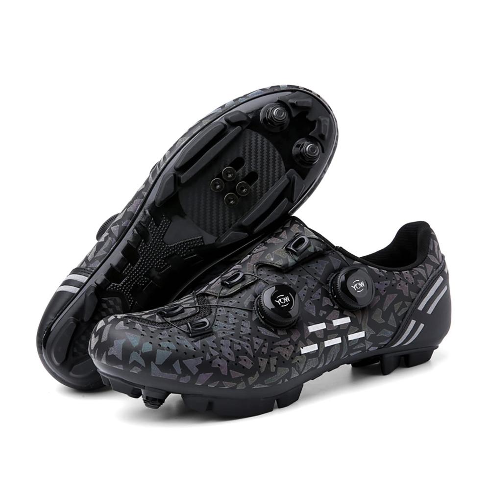 Rennradschuhe Herren Damen – Peloton Schuhe mit Stollen SPD Look Delta kompatibel – Atmungsaktive Fahrradschuhe für Outdoor Cycling