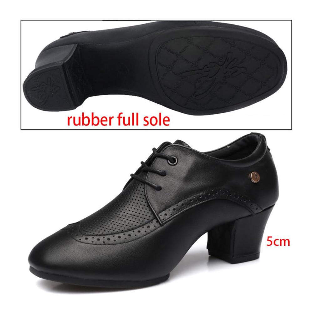 Ballsaal Tanzschuhe Damen - Hochwertige Leder Gummisohle für Tango Salsa und Latin. Bequeme Tanzschuhe Frauen
