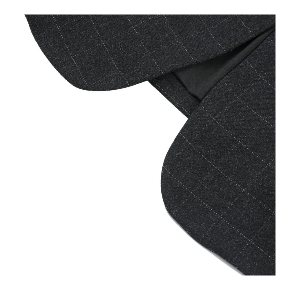Kariertes Damen Sakko Elegant-lässiger Longblazer für Business und Freizeit