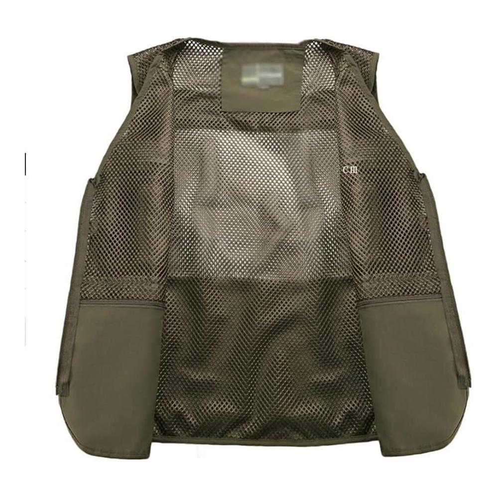 Herren Outdoor Weste - Vielseitige Anglerweste für Fotografie Camping & Jagd - Atmungsaktiv mit zahlreichen Taschen