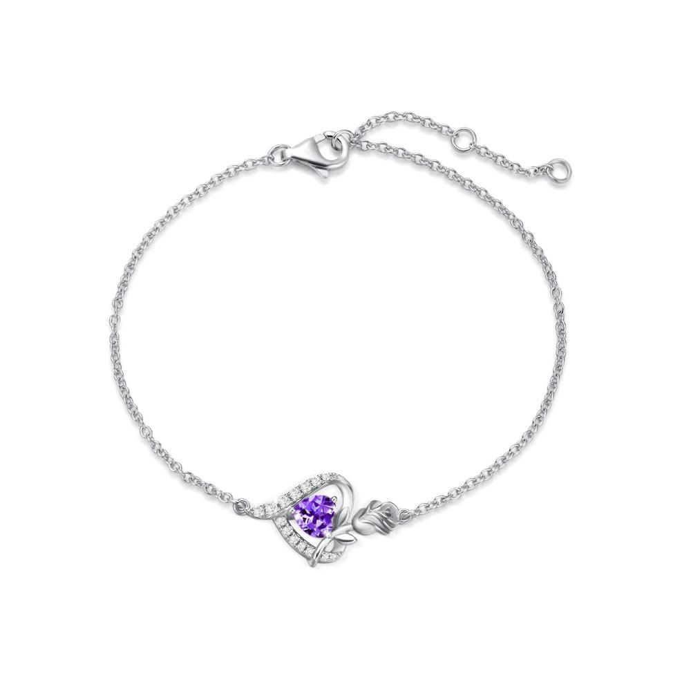 02-februar-natürlicher Amethyst
