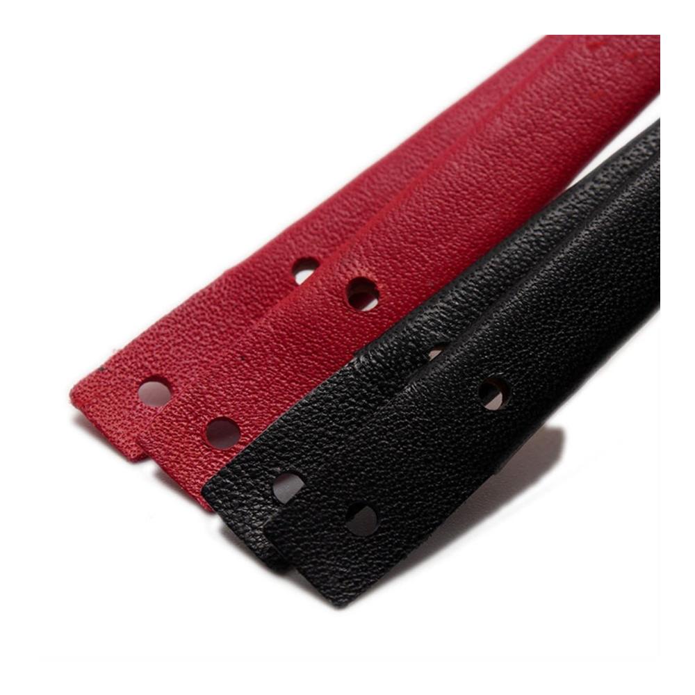 Damen Uhrenarmbänder - Hochwertiges Echtleder für Fossil ES4340 ES4119 ES4000 - Schraubverschluss - 8 mm Breite - In Rot Schwarz Blau Weiß erhältlich