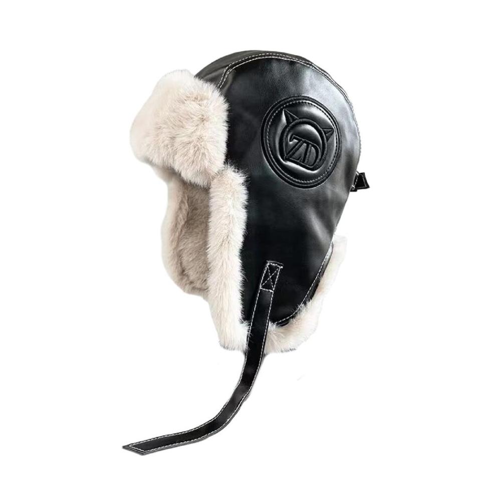 Fliegermütze für Erwachsene - Warme Ohrenklappen Vintage Luftfahrt Kappe für Männer und Frauen - Cosplay Party Hut Bachelorparty Dress Up Zubehör Flieger Kostüm Hut