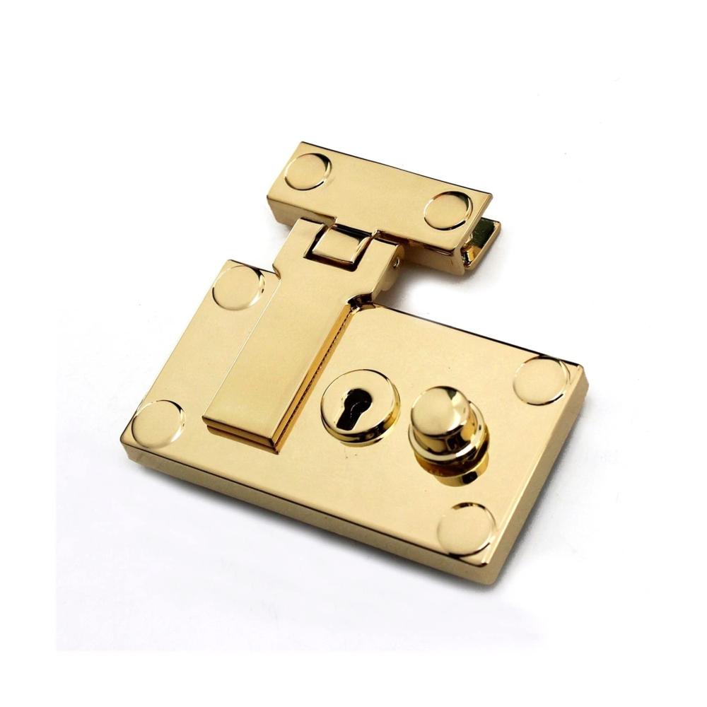 Metall-Gepäckschlösser Innovatives Twist-Lock-Design für DIY Handtaschen Geldbörsen und Gepäck - Einzelstück Hardware-Verschluss & Zubehör