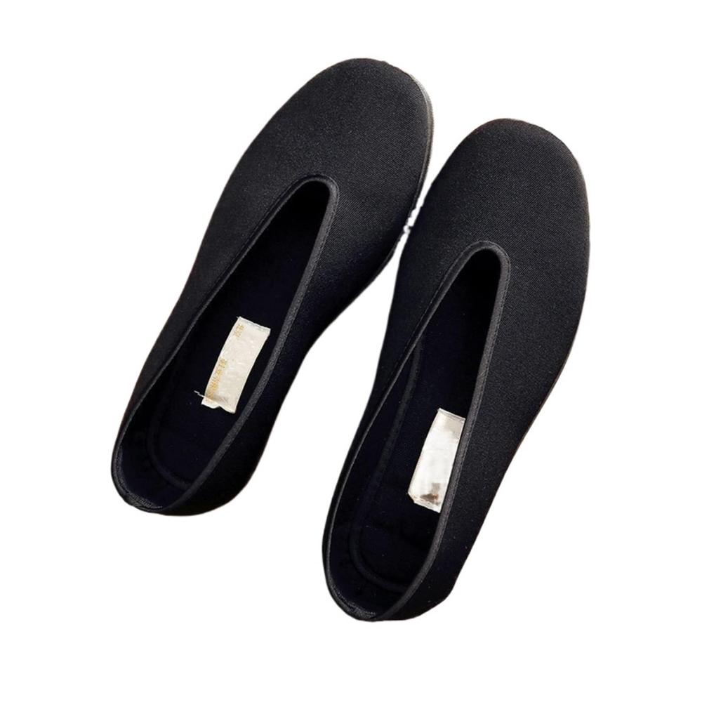 Kampfsportschuhe im Traditionellen Chinesischen Stil für Herren - Kung-Fu Tai Chi Wushu - Schwarze Bruce Lee Peking Schuhe