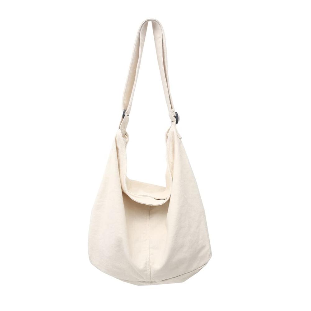Japanische Harajuku Umhängetaschen Stilvolle Canvas Messenger mit Großraumdesign