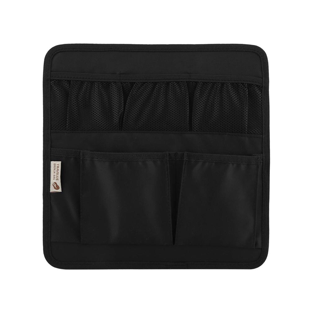 Taschenorganizer Rucksack-Einsatz Tragbarer Mini-Organizer mit Multi-Pockets Kleiner Taschenteiler für mehr Ordnung im schwarzen Rucksack