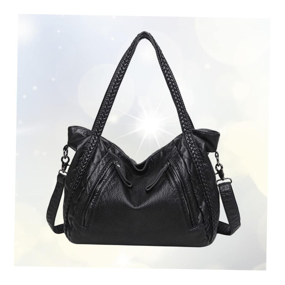 Gewebte Umhängetasche im Retro-Stil - Modische Damen Schultertasche