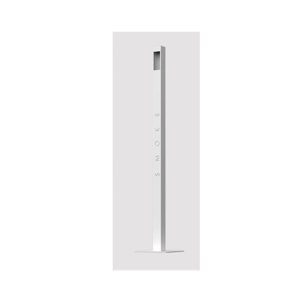 Edelstahl Standaschenbecher für draußen – Vertikaler Zigarettenbehälter mit Sammel-Mülleimer – Outdoor-Stehaschenbecher aus robustem Edelstahl (Color B1