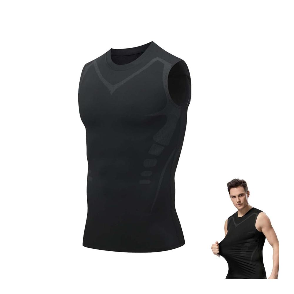 Ionic Shaping Vest für Herren - Energxcel Compression Unterhemd | Bequem & Atmungsaktiv