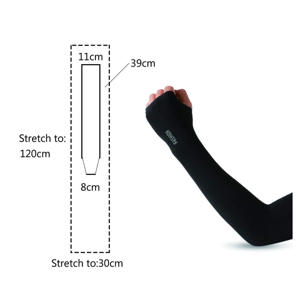 Armlinge Arm Ärmel 4 Paar – UV-Sonnenschutz und Kühltechnologie – Armstulpen für Männer und Frauen – Arm Sleeves mit Armwärmefunktion