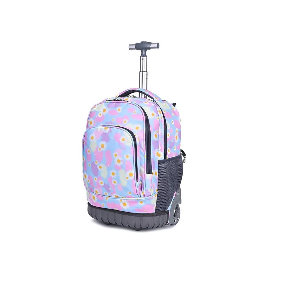 Kinderrucksack CONPHERON Trolley - Rollender Rucksack für Mädchen und Jungen Schüler Schultasche mit Rollen Kindergepäck für Reisen praktischer Trolley Rucksack idealer Reisebegleiter