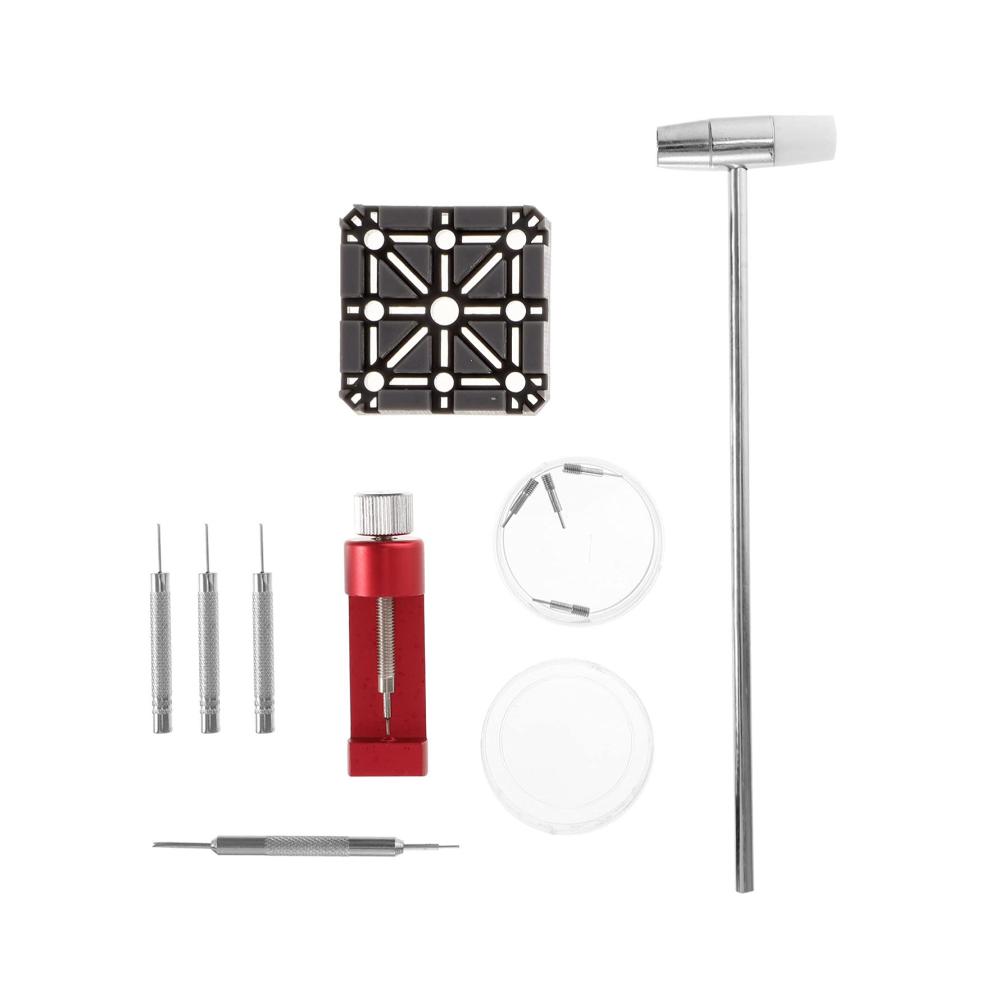 Uhrenwerkzeug-Set Präzises Uhrenarmband-Kit mit Link-Entferner Pin-Entferner und Reparaturwerkzeug (3 Stück Farbe Wie abgebildet Größe 53x53 cm