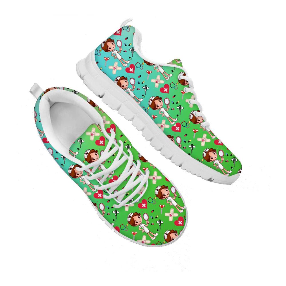 Trendy Green Nurse 1