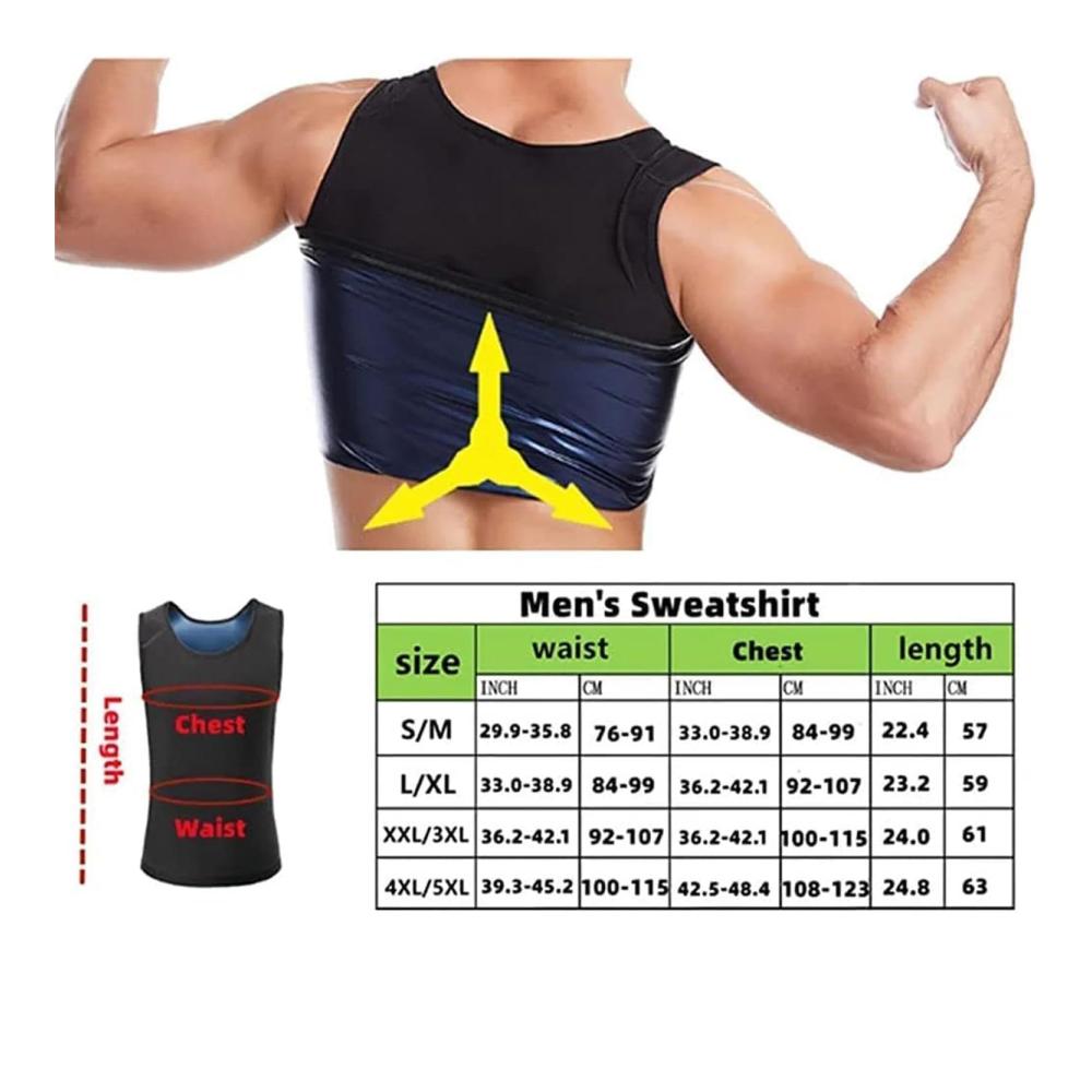 Lerx Male Shaper Tank 2.0 – Hochleistungs-Gynecomastia Kompressionstanktop für Männer Mansottile Ion Shaping Vest Tops Lerx für maximale Männer-Schlankheit