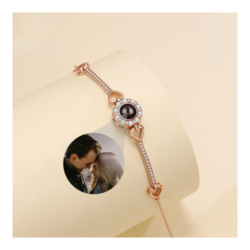 Personalisiertes Fotoarmband - Einzigartiges Geschenk für Frauen