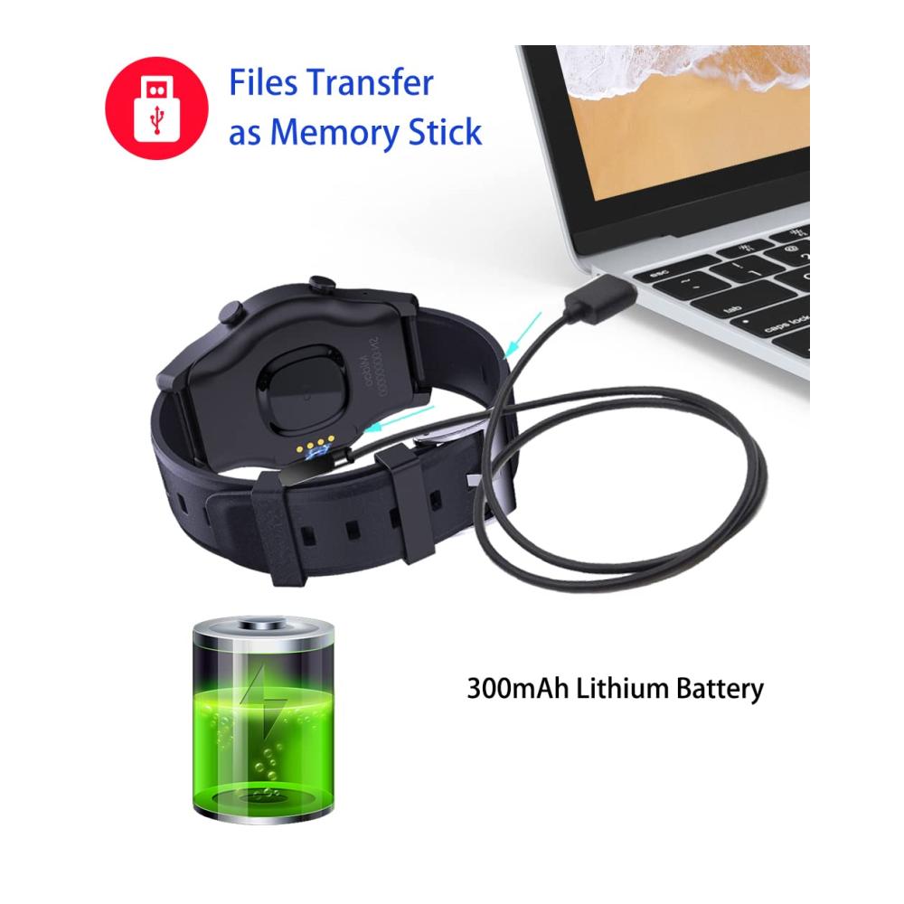 1080P Mini Kamera Smartwatch IPX6 Wasserdicht Versteckte Cam für Android iOS Überwachung & Aufnahme von Video/Audio Tragbare Gear für Outdoor - Fashion Smartwatches