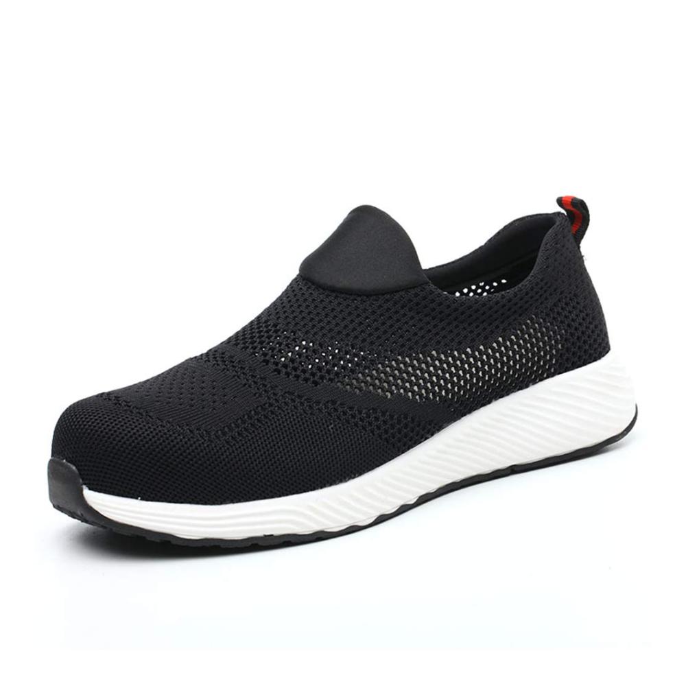 Sommer Sicherheitsschuhe Damen Herren | Leichte Sport-Arbeitsschuhe S3 | Atmungsaktiv Stahlkappen Sneaker-Design