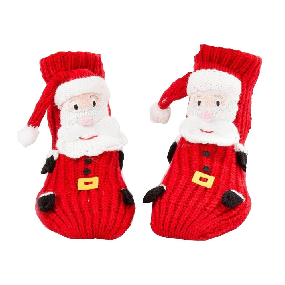 3D Weihnachtsgeschenksocken Warme Winter-Socken für Männer mit Pinguin Hirschgriff und Slipper-Design - Ideale Geschenke für gemütliche Thermo-Schlafmomente und einen stilvollen Winter von Brojaq