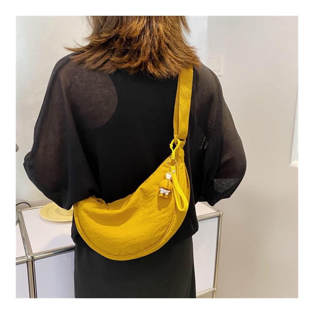 Dumpling Crossbody Bags für Frauen – Stilvolle Umhängetaschen mit halbmondförmigem Design