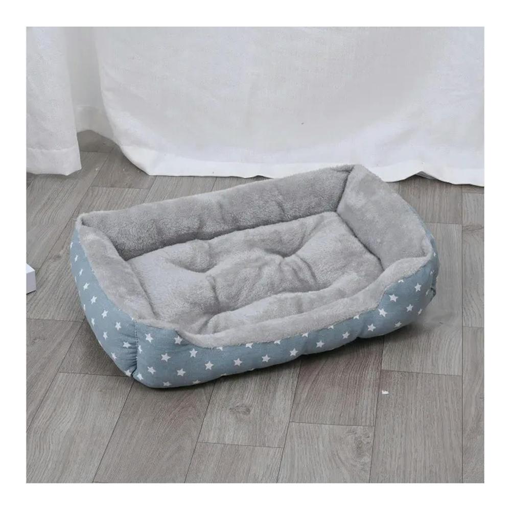Großes Hundebett - Komfortables Haustier-Nest für Hunde und Katzen - Strickmützen-Design Warmes Schlafmatratze für kleine bis mittelgroße Hunde Welpen und Kätzchen