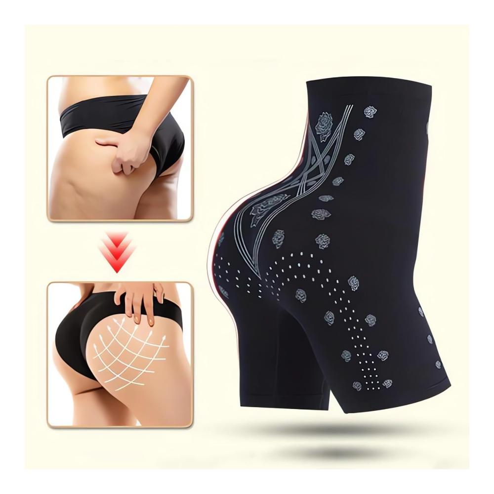 Formende Leggings mit Negativ-Sauerstoff-Ionen-Detox Hoch taillierte Shapewear für Damen mit hoher Elastizität