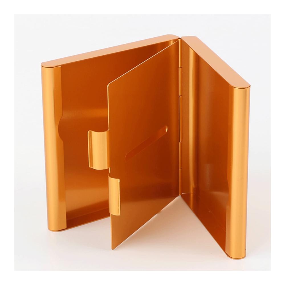 Leichtes Aluminium Zigarettenetui - Extra Schlankes Metall Zigarettenetui für 20 Zigaretten Klassisch Elegant für Männer (Silber
