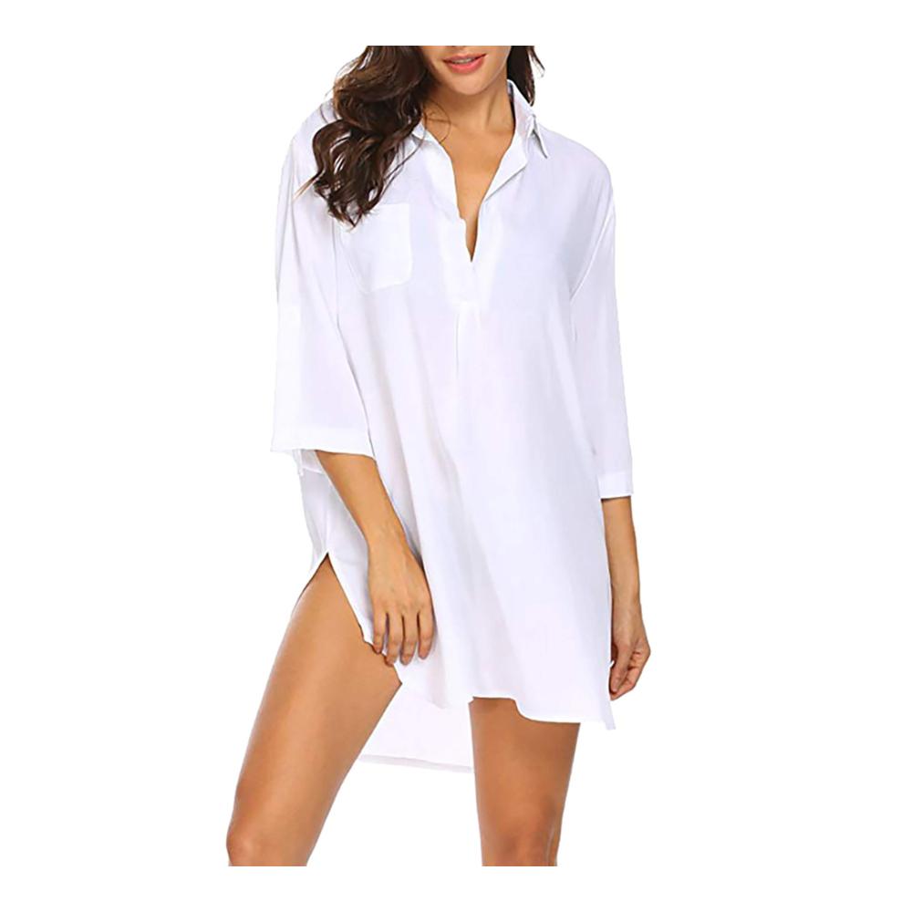 Strandbekleidung Damen Pareos Badeanzug Cover Ups & Bikini Shirts für stylishe Strandtage