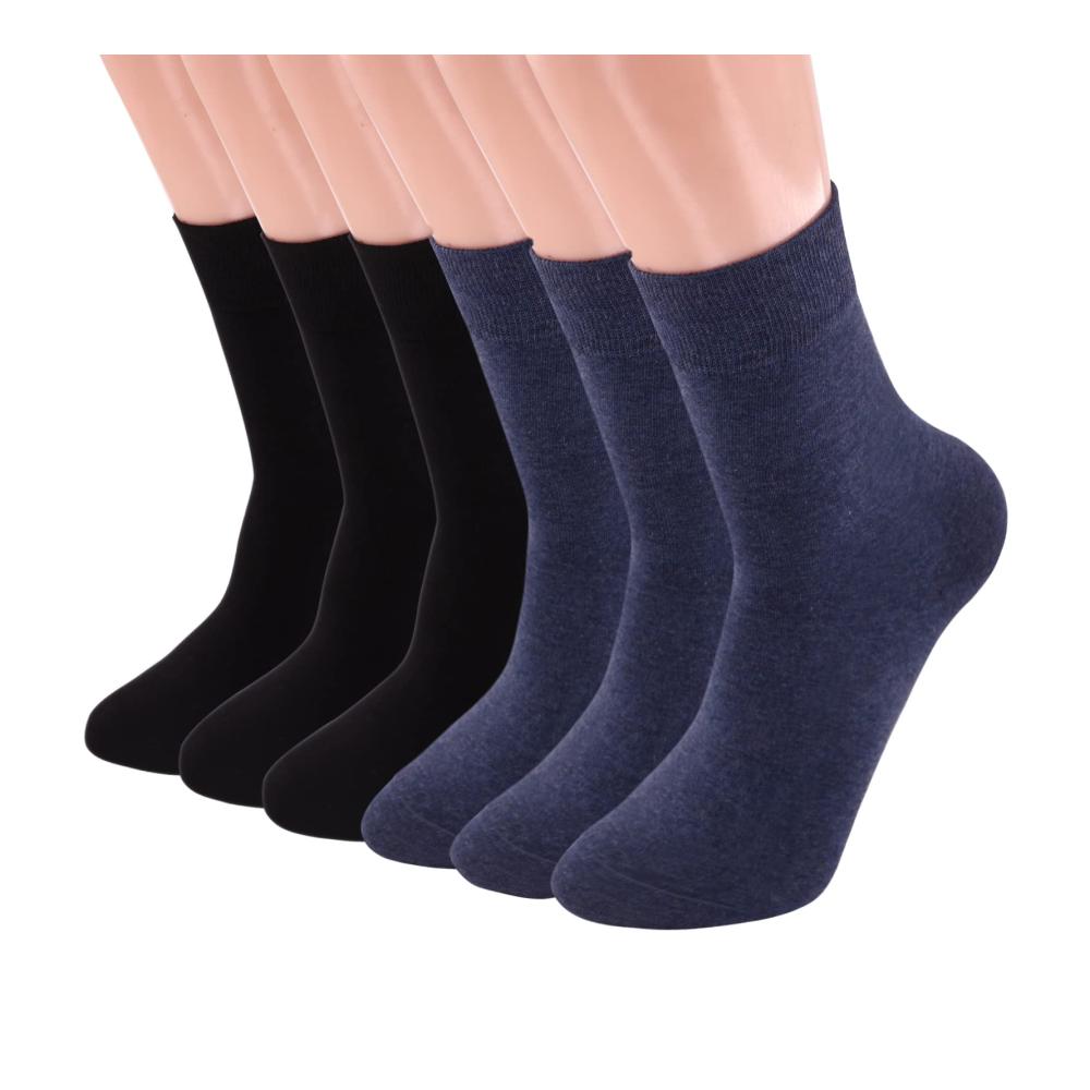 3x Schwarz 3x Navyblau