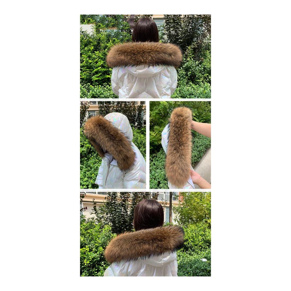 Moderne Echtpelz-Accessoires Adynice Mütze Schal & Handschuh-Sets mit Damen Lätzchen Herrenpelz & Fellkapuze - Stilvoller Universalausschnitt Pelzkragen für anspruchsvollen Winter-Look