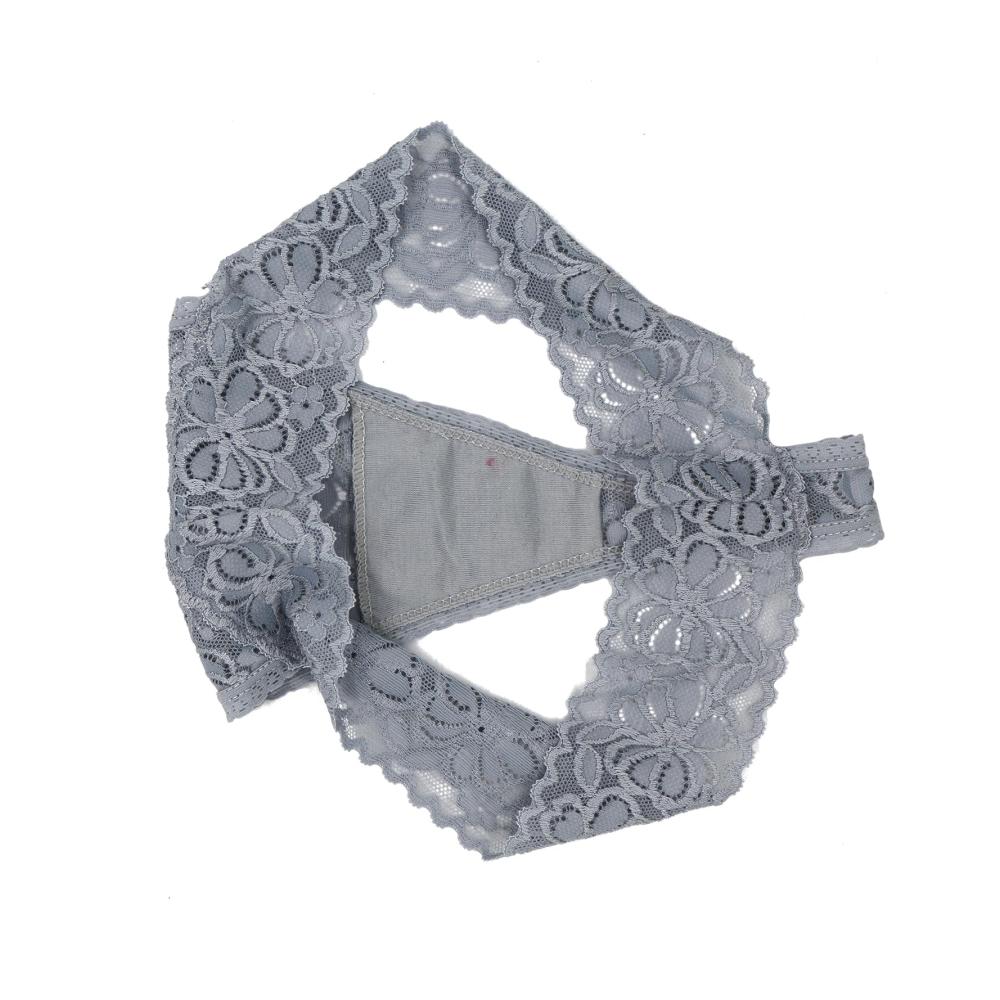 Strings & Tangas 10er Pack Damen Unterwäsche - Spitze Baumwolle V-Waist - Atmungsaktive Mehrfachauswahl in Verschiedenen Mustern und Farben