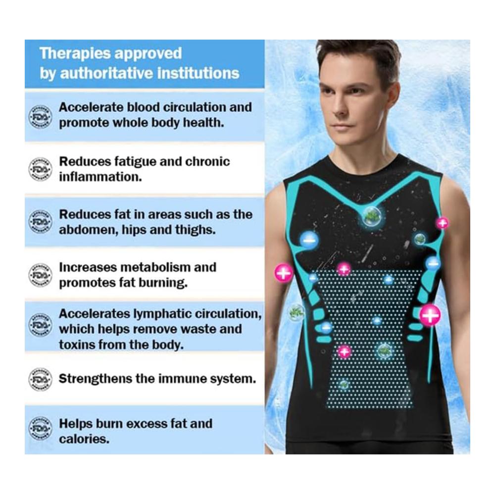 Ionic Shaping Vest - Formt den perfekten Körper | Luckysong Unterhemden & Expectsky Sleeveless Shirt