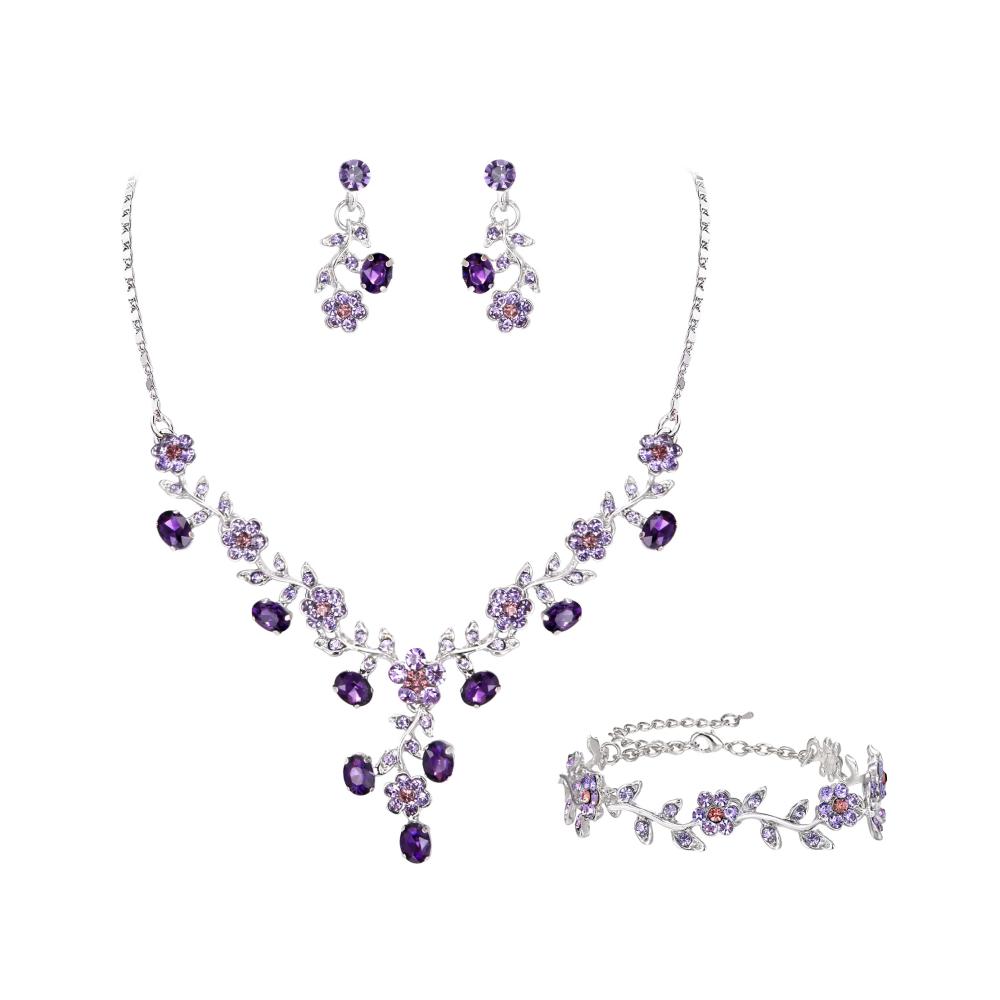 Violett Silber-ton