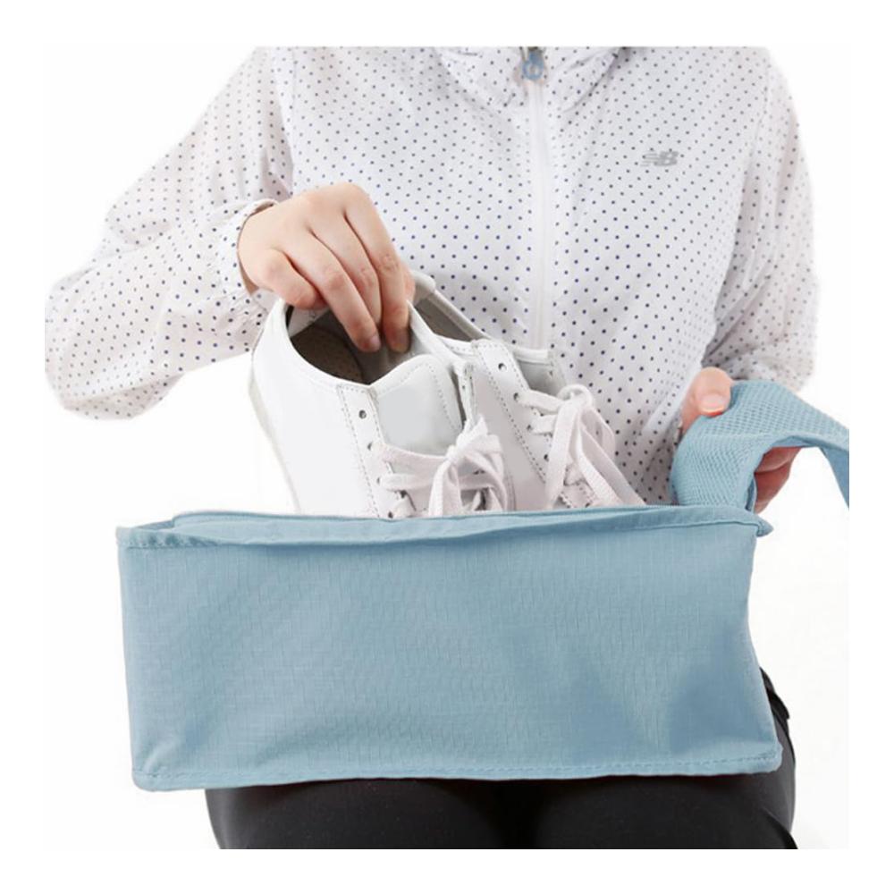 Faltbare Schuhtasche für Fitnessstudio und Reiseaufbewahrung - Doppelter Organizer
