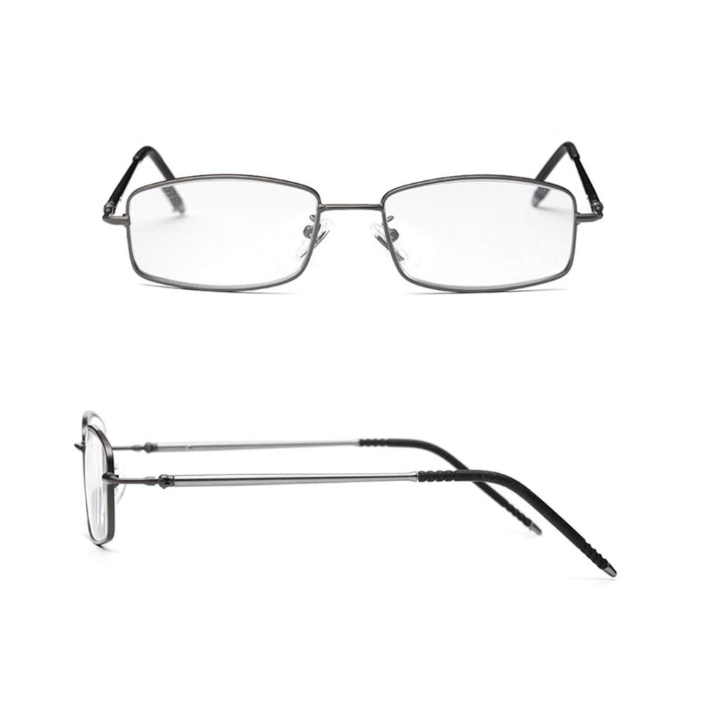 H&R B Lesebrille 1.0 – Stilvolle Metallrahmen HD-Wear-Resistant Objektive für Männer und Frauen leichtes Tragen und einfache Lagerung