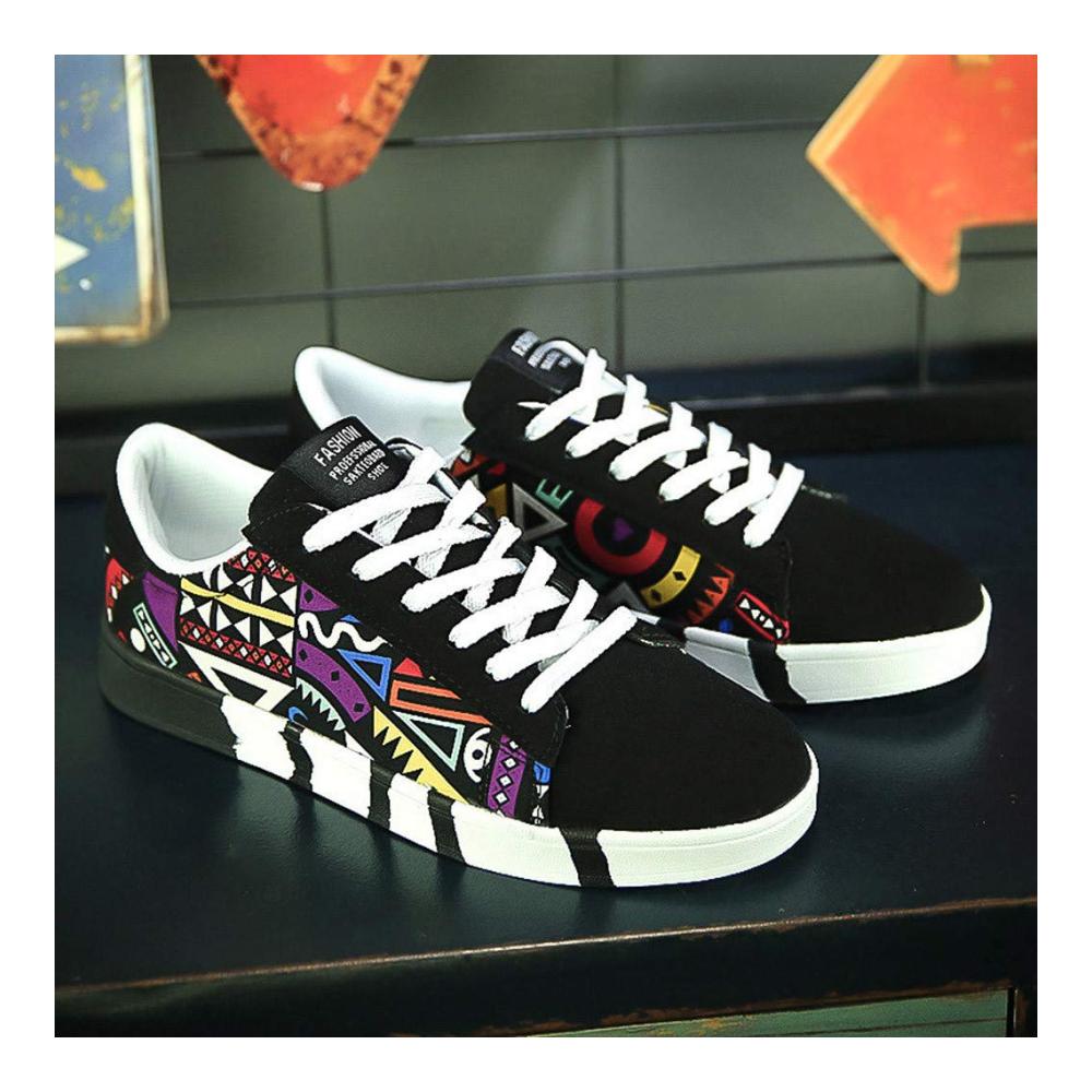Herren Sandalen Leichte Canvas Wanderschuhe Mode Sneaker Größe 45