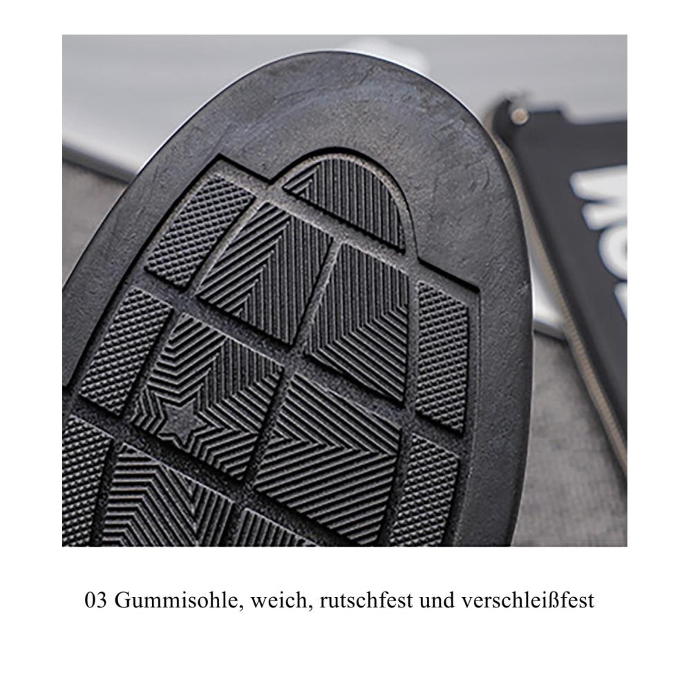 Klassischer Herrenschuh Eleganter Business-Halbschuh aus Leder Größe 48 mit Gummisohle
