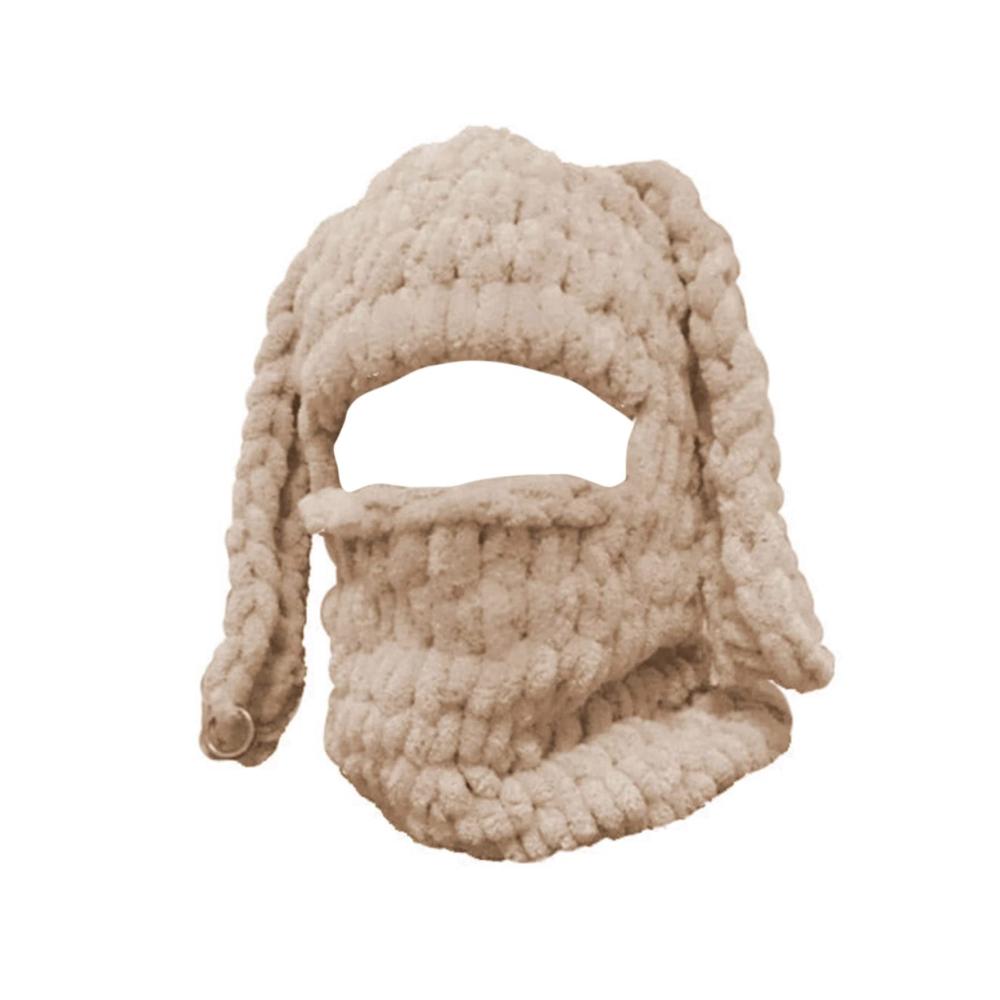 Cartoon Häschenohr Strickmütze für Outdoor-Aktivitäten im Winter - Winddicht Warm und Stilvoll