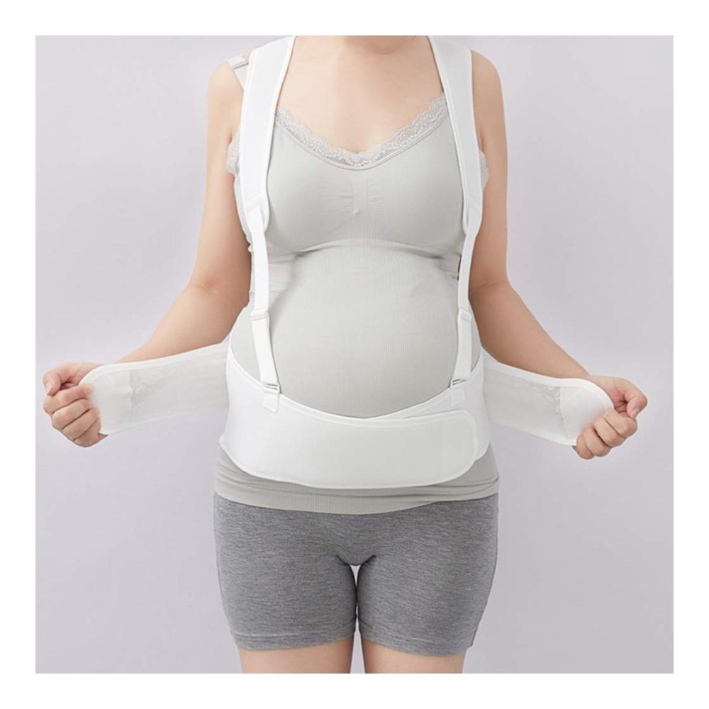 Schwangerschafts Bauchband Stützgürtel mit Riemen für optimale Unterstützung - Komfortables und verstellbares Bauchband für werdende Mütter