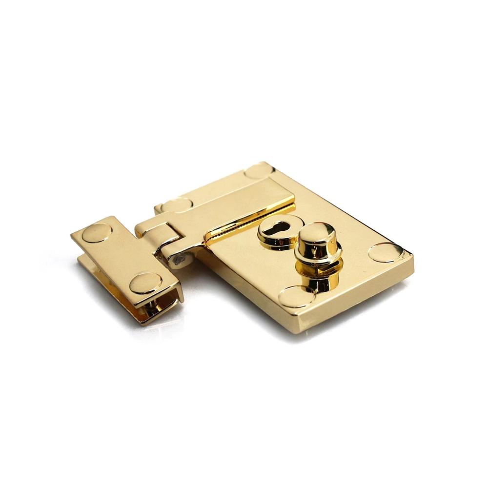 Metall-Gepäckschlösser Innovatives Twist-Lock-Design für DIY Handtaschen Geldbörsen und Gepäck - Einzelstück Hardware-Verschluss & Zubehör