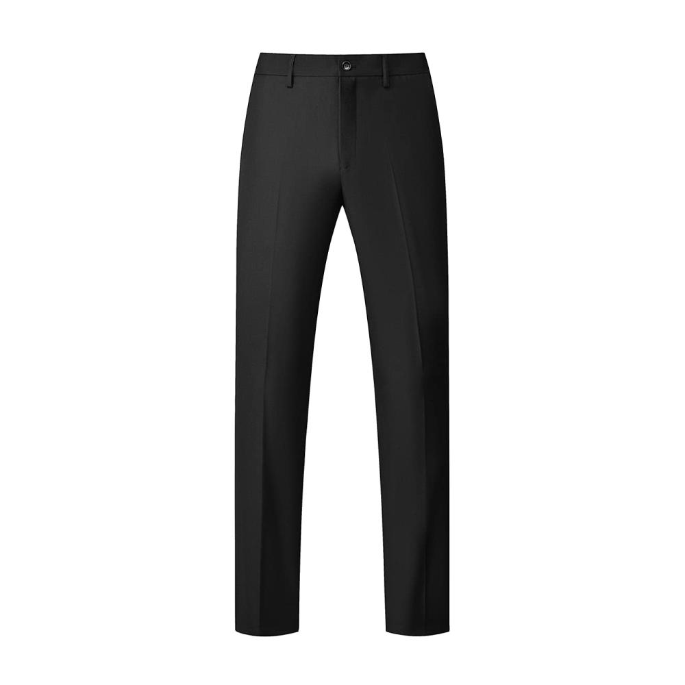 Herren Anzug Set KUDORO 3-teiliger Slim-Fit Anzug mit Einreiher Zwei Knöpfen – Ideal für Hochzeit und Business