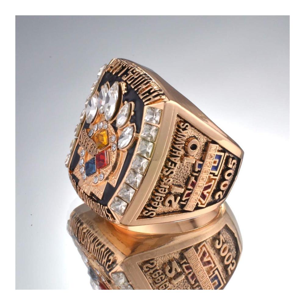 Herrenringe Philadelphia Eagles & Panthers - Stilvolle Einfachheit in Silber & Gold | NFL Super Bowl Champions 2017-2018 & 2003-2005 | Größe P | OZZKI Qualität