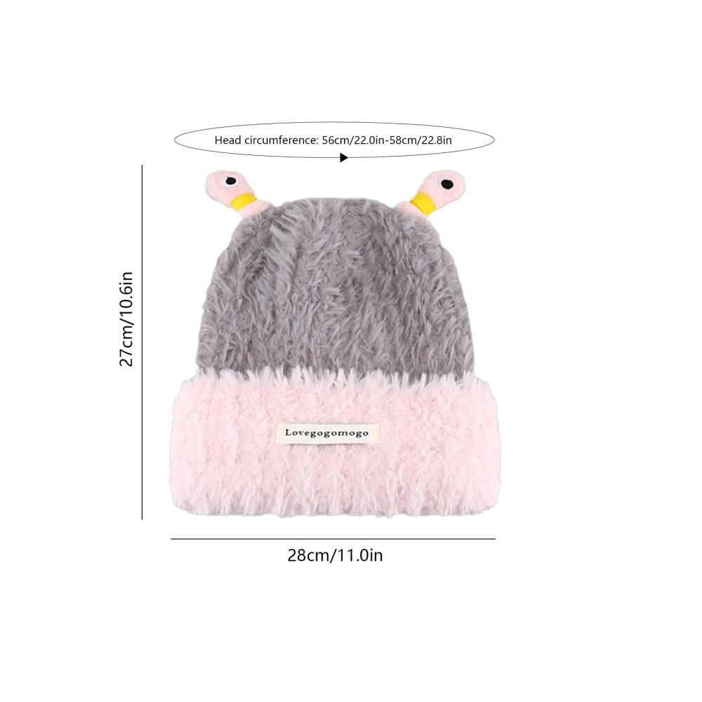 Leuchtende Cartoon-Tentakel Strickmütze – Lustige Wintermütze für Damen und Herren Ideal für Outdoor-Aktivitäten bei kaltem Wetter