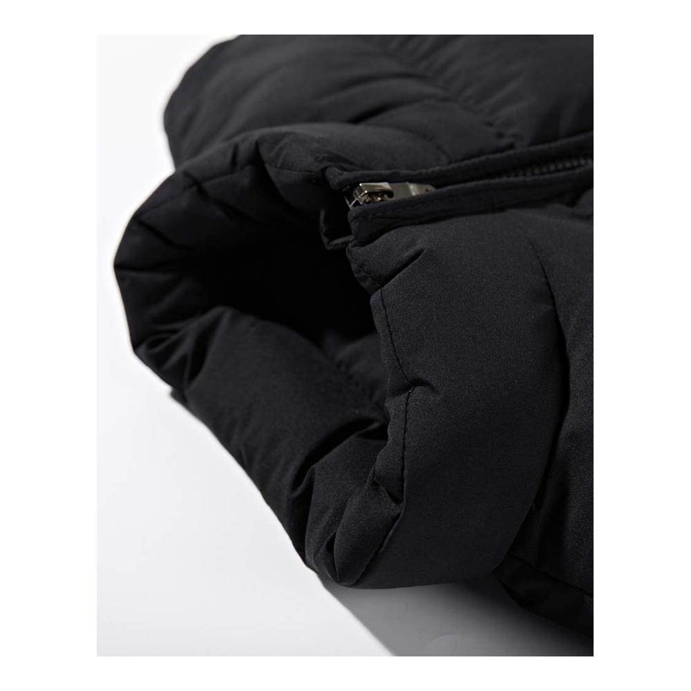 AnyuA Herren Steppweste mit Reißverschluss und praktischen Taschen - Stilvolle Outdoor-Weste mit Kletttasche im Futter