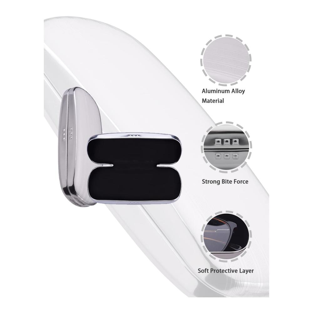 Aluminium Brillenetui - Robustes Metall Brillen Etui für Damen & Herren