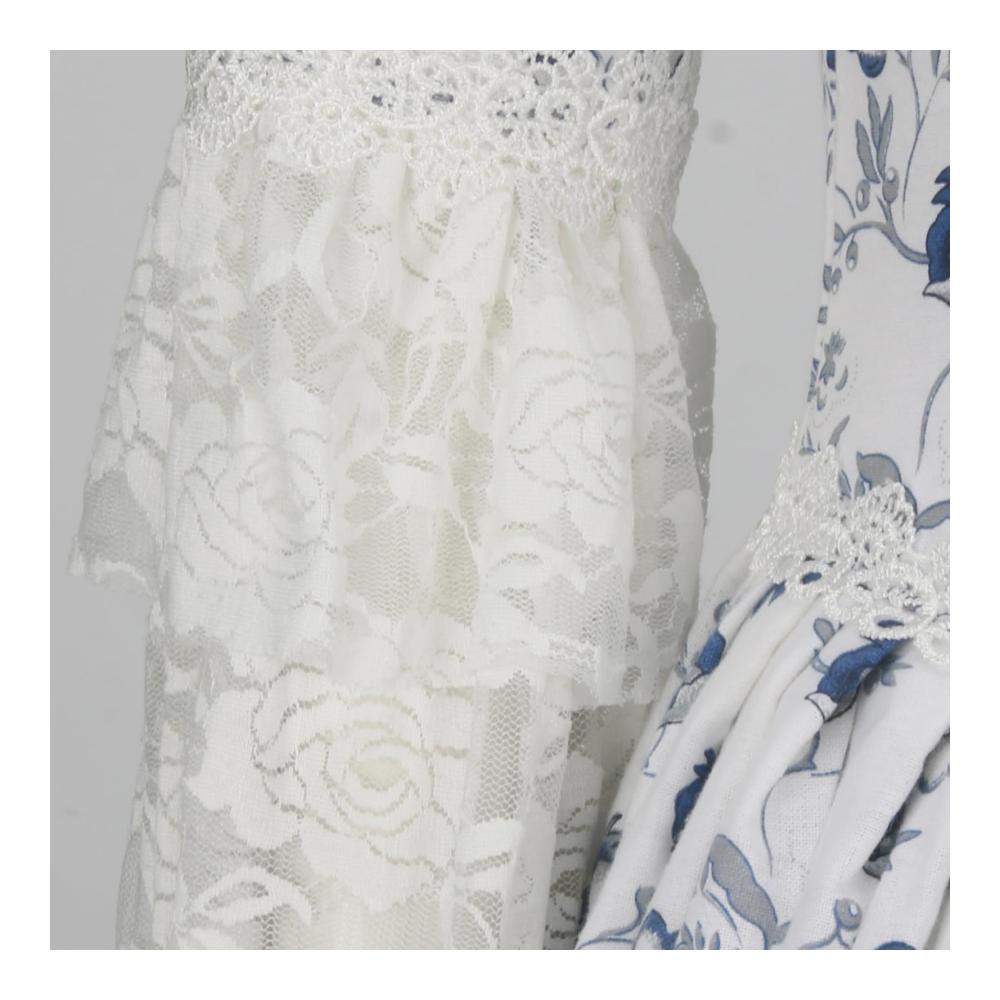 Retro Abendkleid Damen - Viktorianisches Ballkleid im Rokoko-Stil mit floralen Mustern Gothic Lolita Elementen Korsett und elegantem Touch für Cocktail-Events