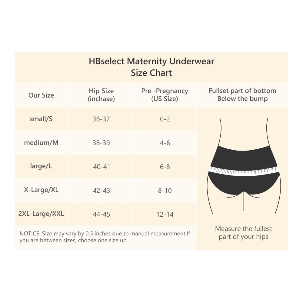 Umstandsmode Damen Höschen - 5er Pack Nahtlose Hipster Unterhosen für Schwangere mit Seidig Glatter Oberfläche Ideal für Schwangerschaft und Postpartum Slip