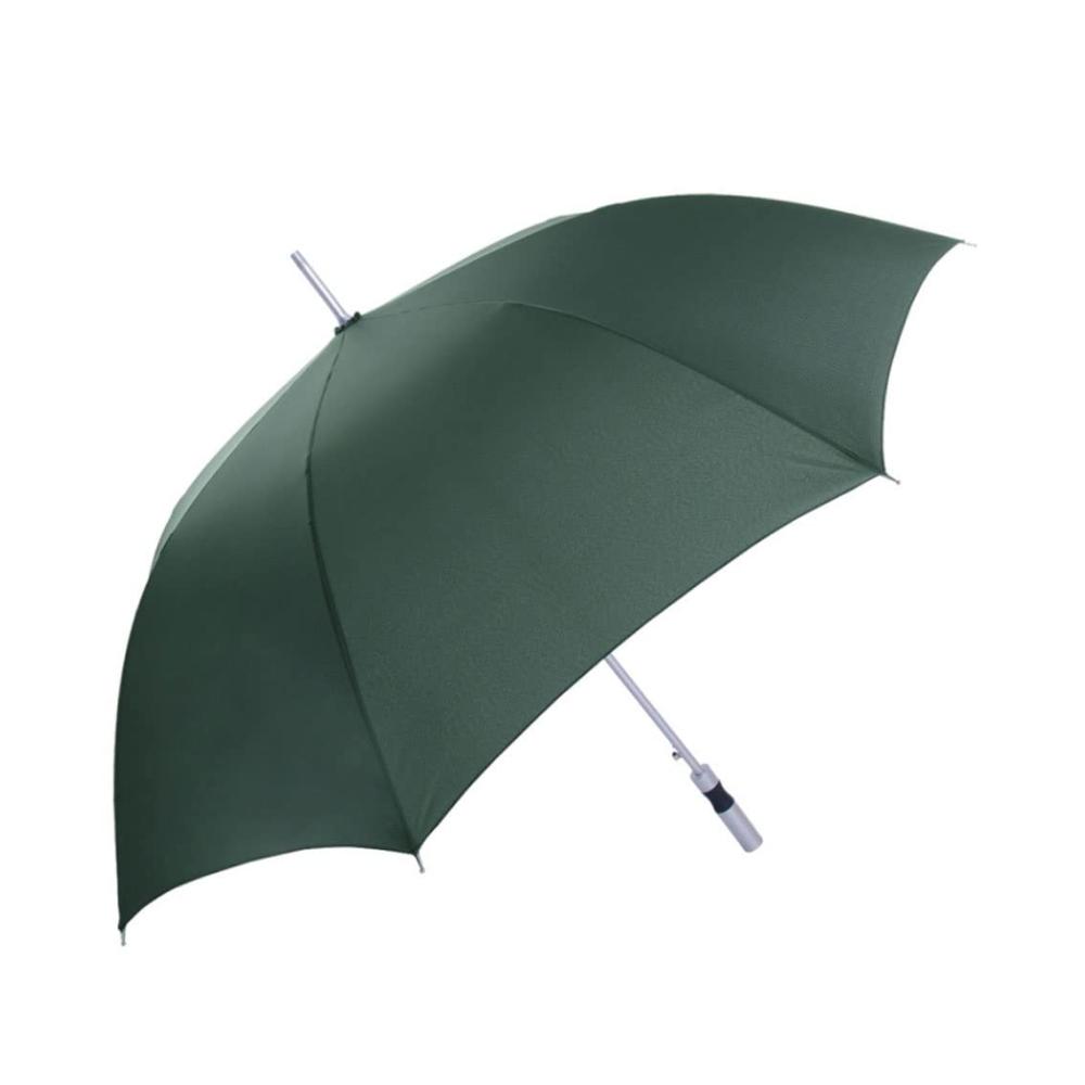 59-Zoll Automatischer Taschenschirm für Damen und Herren - Wasserfester Stabbrella Regenschirm für Campinggeschäft